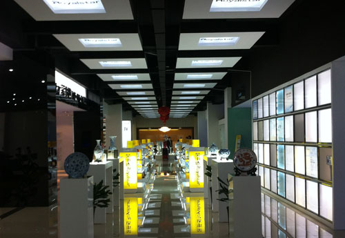 荣事达灯饰加盟店VI设计——企业文化区