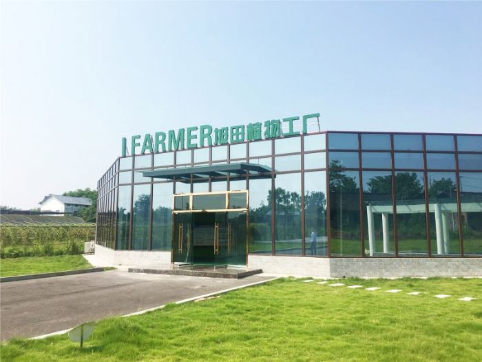  坐落于太安镇的旭田植物工厂。