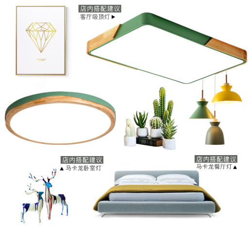 荣事达家居照明-新款吸顶灯