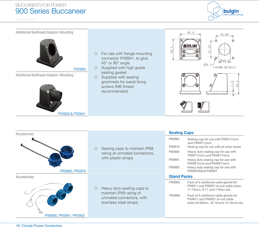 线缆连接器附件