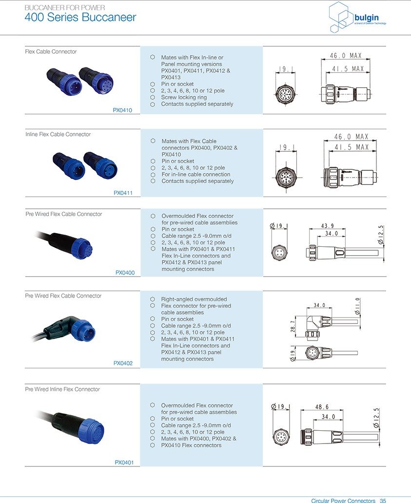 PX0402直角包覆成型连接器预连线尺寸