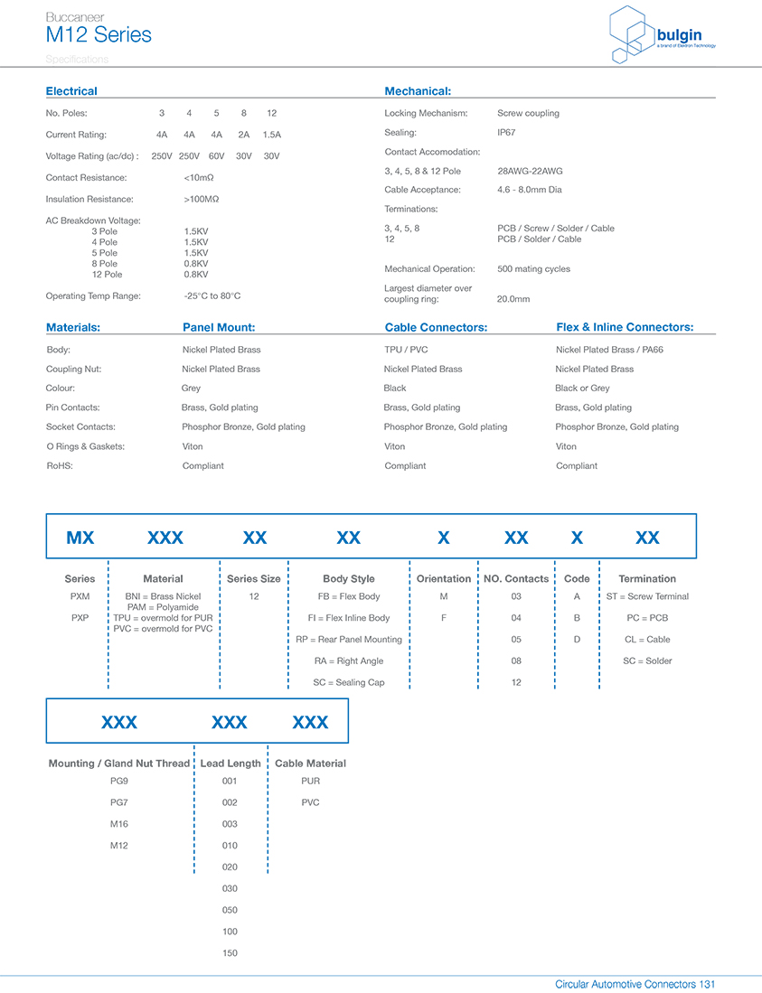 M12A编码母头焊线式连接器选型 M12A编码母头焊线式连接器选型