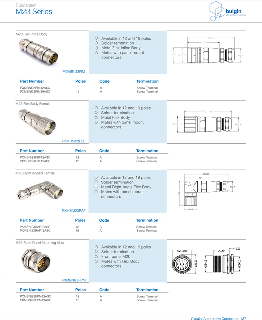 M23 19芯公弯头金属装配连接器参数 M23 19芯公弯头金属装配连接器参数