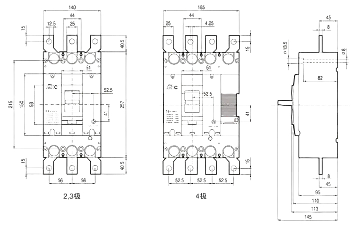 Metasol系列塑壳断路器 Metasol系列塑壳断路器